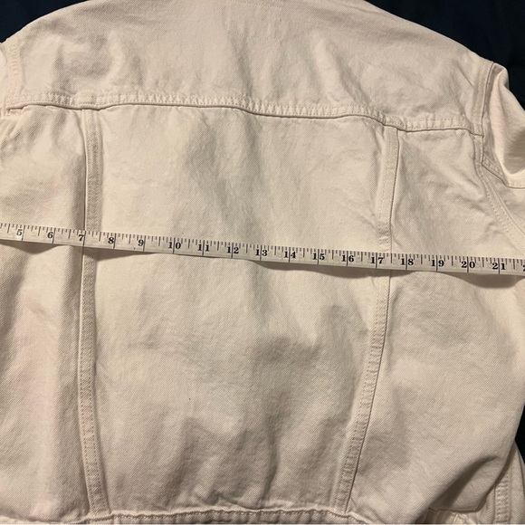 Denim Jacket - white size L - Picture 9 of 9